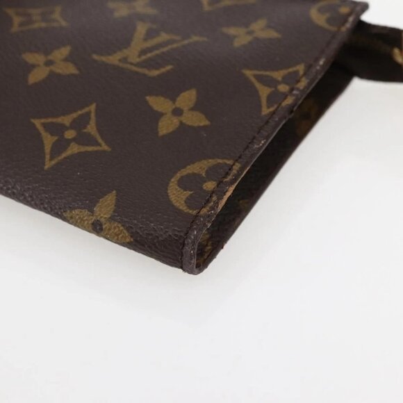 LOUIS VUITTON Monogram Bucket PM Accessory Pouch LV Auth 145087 - Picture 14 of 16